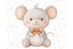 Cute Stuffed Animal Clipart for Nursery Decor Png Product Image 3