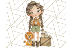 Cute Career Clipart Watercolor Professions Clip Art for Kids Product Image 4
