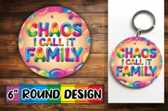 Bright Round Ornaments Sublimation PNG, Sarcastic Quote Product Image 1