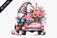 Easter Day Gnome - Sublimation Clipart PNG Design Product Image 1