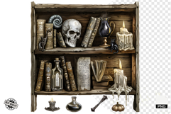 Vintage Old Halloween Clipart Product Image 1