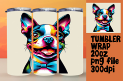 BOLD 20oz Tumbler Wrap for Customization , Dog Product Image 1