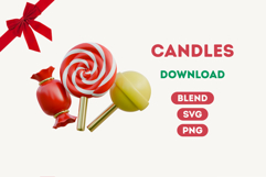 3D Christmas Element 03 Product Image 3