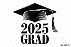 2025 Grad svg | Graduation Svg | Svg Files Product Image 1