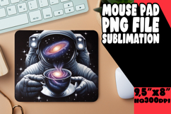 UNIQUE DESK MAT PLAYFUL PNG, Astronaut Product Image 1