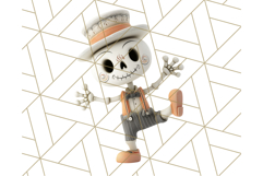 Retro Halloween Clipart Vintage PNG Graphics, 50s Holiday Product Image 4