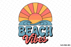 Beach Vibes svg | Summer Svg | Svg Cut Files Product Image 1