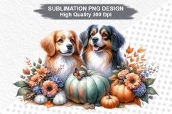 Halloween Dog - Halloween clipart Sublimation PNG Design Product Image 1