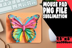 Butterfly Haven 3D Mouse Pad - Springtime Product Image 1