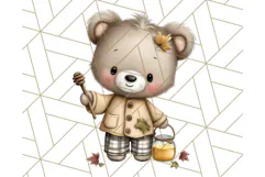 Thanksgiving Woodland Animals Clipart PNG Product Image 4