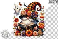Halloween Gnome Sublimation - Clipart PNG Design Product Image 1