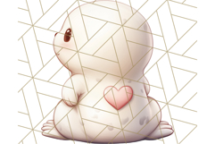 Cute Back View Sitting Animal Clipart PNG From Behind Product Image 4