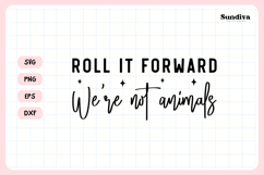 Funny Bathroom Sign Saying SVG | Roll It Forward Product Image 3