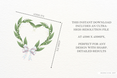 Easter Lily of the Valley Frames Clipart Product Image 6