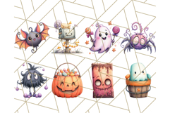 Whimsical Halloween Candy PNG Clipart Product Image 4