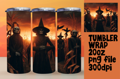 SOPHISTICATED 20oz Sublimation Tumbler , Horror Halloween Product Image 1