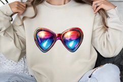 Retro Valentine Clipart PNG Product Image 1