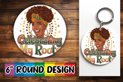 Unique Circle Designs for Gifts, Black Woman Product Image 1