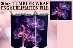 Petal Paradise Sublimation Tumbler Wrap 20oz Delight Product Image 1