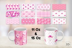 12 Valentine&#039;s Day Mug Sublimation Bundle, Mug Wrap Bundle Product Image 2