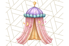 Princess Castle Room PNG Clipart for Royal Interiors &amp; Scene Product Image 4