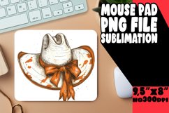 Playful Floral Mousepad Sublimation PNG Product Image 1