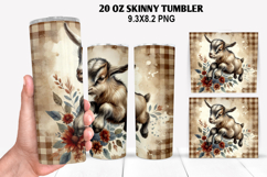 Animals Tumbler Sublimation PNG Bundle, Festive 20oz Designs Product Image 18