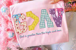 God is Greater Than High And Lows png, Bible Verse png Product Image 4