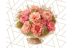 Fall Flower Bouquets Clipart PNG, Autumn Floral Clip Art Product Image 4