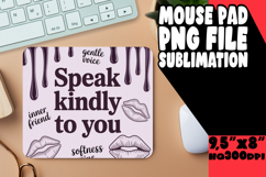 BLISSFUL desk PAD Gift Magic, Girl Quote Product Image 1