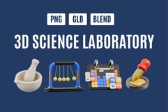 Scientific Experiment 3D Set 03 Product Image 1