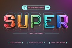 Magic Unicorn - Editable Text Effect, Font Style Product Image 3
