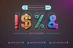 Magic Unicorn - Editable Text Effect, Font Style Product Image 2