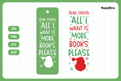 30 Christmas Bookmark Sayings SVG For Book Lovers Bundle Product Image 10