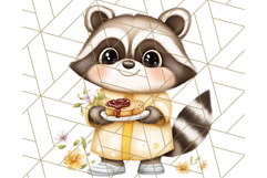 Warm &amp; Fuzzy Mornings PNG Clipart, Cozy Animal Art Download Product Image 4