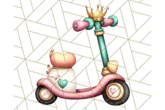 Royal Carriage & Princess Vehicle PNG Clipart for Fairytales Product Image 4