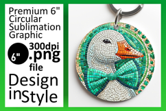Gorgeous Circle Design for Sublimation , Goose Product Image 1