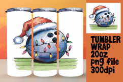 VIBRANT 20oz Tumbler Artwork , Holiday Product Image 1