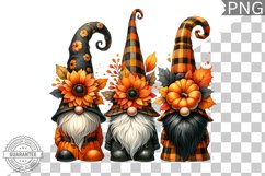 Halloween Gnome Sublimation - Clipart PNG Design Product Image 1