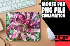 Glittery Flower Mouse Pad Art PNG Product Image 1