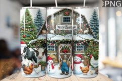 Farm Animals Tumbler Wrap - Christmas Tumbler Design Product Image 1