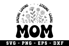 Mom Best Ever Svg |Mother Day SVG Cut file Product Image 1
