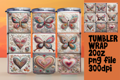 Perfect Gift: 20oz Tumbler Design , Patchwork Product Image 1