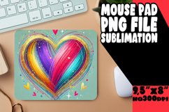 WHIMSICAL DESK PAD PLAYFUL MAGIC, Heart Product Image 1