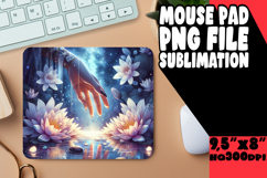 Enchanted Mouse Mat Sublimation Style, Mystic Product Image 1