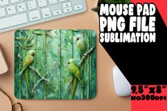 Cheerful Springtime Garden Sublimation Mouse Pad Product Image 1