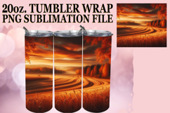 JOYFUL NIGHTS 20oz TUMBLER WRAP, Autumn Product Image 1