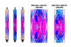 Blue Pen Bundle | Epoxy Pen Wrap | Sublimation Product Image 3