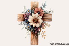 Rustic Easter Day Sublimation PNG Product Image 1
