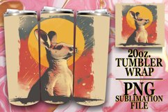 Old-School Critter Scene Sublimation 20oz Product Image 1